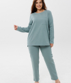 Пижама женская ПЖ-48 (футер с начёсом)